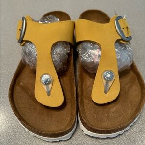 Birkenstock Gizeh Big Buckle Slide Sandal Size 6-6.5